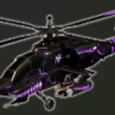 AH-64 Apache Violet Witch - War Tycoon
